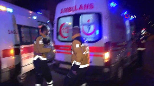 Başkent’te alevlerin arasında kalan kadın balkondan atladı: 1 yaralı