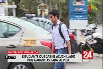 UNMSM: instalan arcos detectores de metales en ingresos a campus