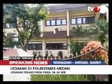 Polisi Sterilisasi Lokasi Bom Bunuh Diri di Medan