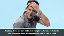 Probably the best match of my career - Thiem on Djokovic upset