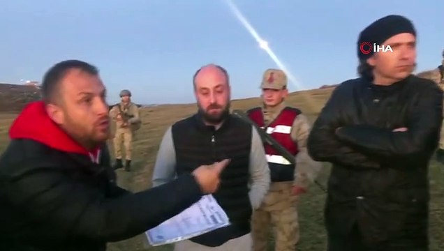 Trabzon'un Düzköy ilçesi Haçka yaylasında yıkım gerginliği