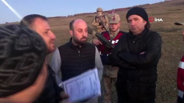 Trabzon'un Düzköy ilçesi Haçka yaylasında yıkım gerginliği