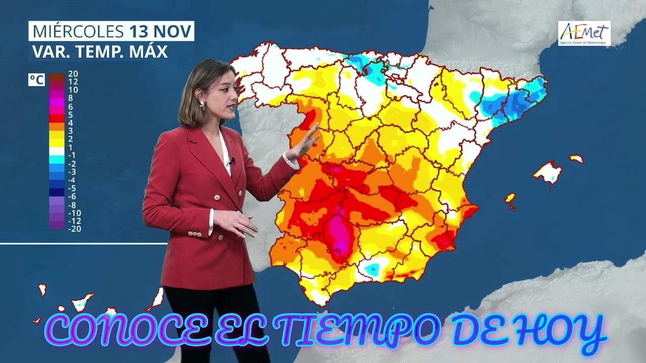 Conoce El Tiempo de Hoy Miércoles 13 de Noviembre de 2019