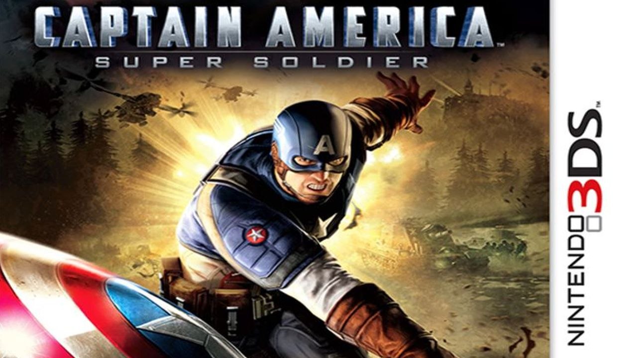 Captain America Super Soldier 3DS FULL GAME - No Commentary Walkthrough Part 1 (Top Screen)