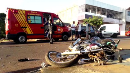 Grave acidente envolve três veículos no Bairro Cascavel Velho