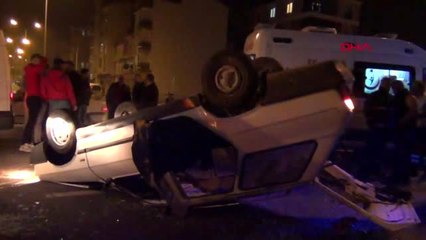 Kütahya tır'la çarpışan otomobildeki 6 kişi yaralandı+