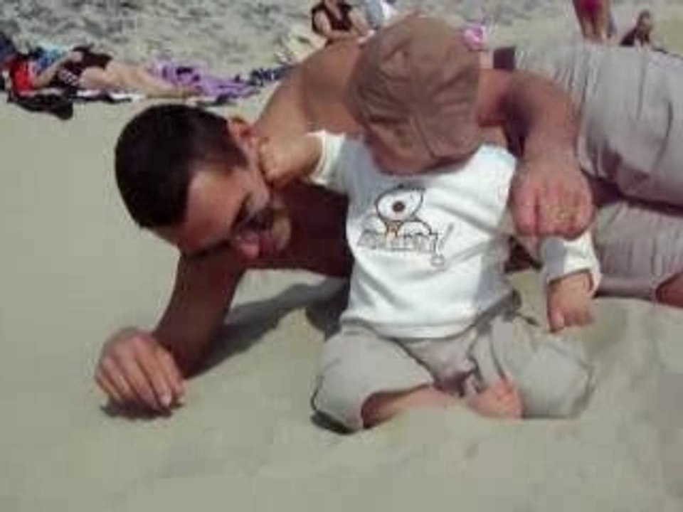 1ere fois ds le sable