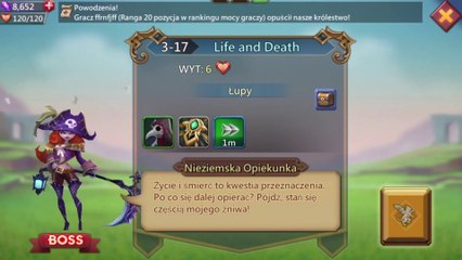 Lords Mobile Chapter 3-17 Normal