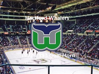 Hartford Whalers 1992-1993 Goal Horn