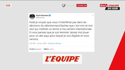 La réponse de Benzema à Le Graët - Foot - EDS