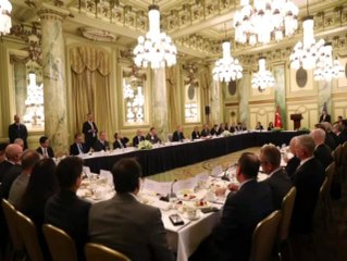 Cumhurbaşkanı Erdoğan'ın ABD temasları başladı