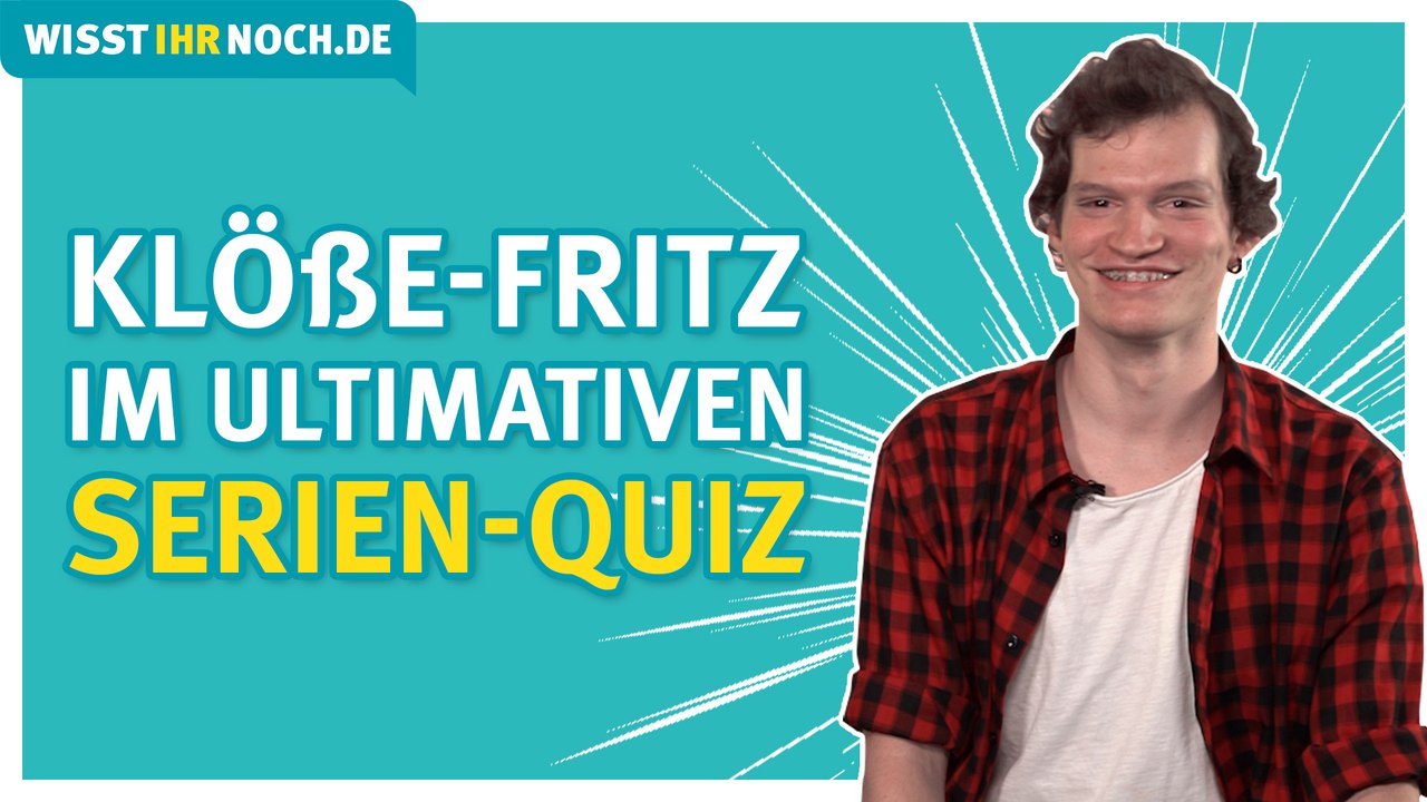 Thüringer Klöße-Fritz - Wer ist der Serien-King?  | Wisst ihr noch?