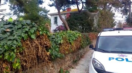 İstanbul'da ölü bulunan İngiliz ajanının Büyükada'daki evi görüntülendi