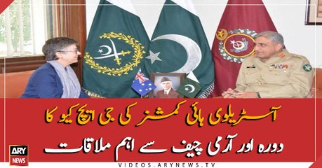 Australian High Commissioner called on Pakistan Army Chief at GHQ