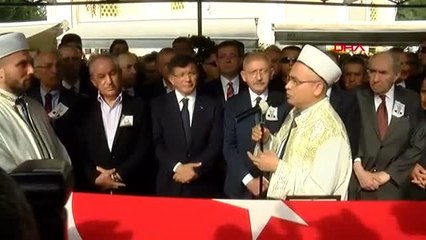İstanbul-eski dışişleri bakanı prof. dr. mümtaz soysal son yolculuğuna uğurlandı