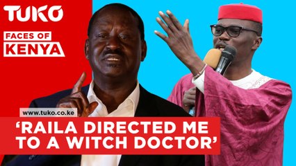 Raila Odinga sent me to a witch doctor- Didmus Barasa