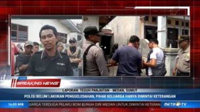 Polisi Bawa Tiga Anggota Keluarga Terduga Pelaku Bom Bunuh Diri Polrestabes Medan