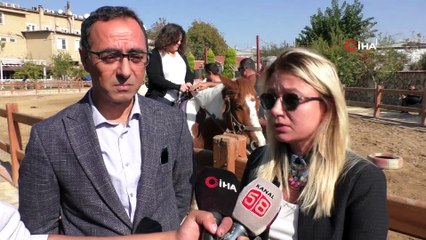 Otistik ve Down Sendromlu Çocuklar Atla Terapi Ediliyor