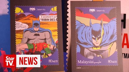 Download Video: Pos Malaysia celebrates 80 years of the Dark Knight