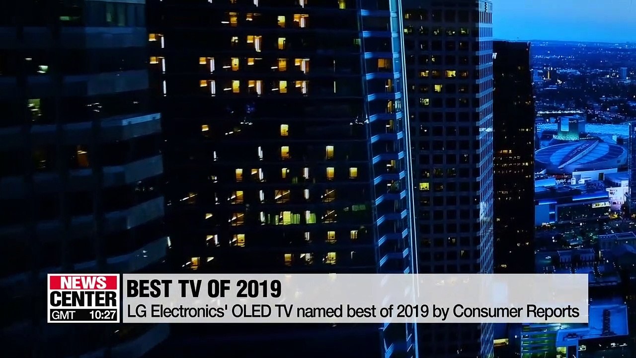 LG Electronics' OLED TV named best of 2019 by Consumer Reports