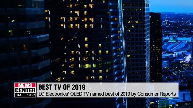 LG Electronics' OLED TV named best of 2019 by Consumer Reports