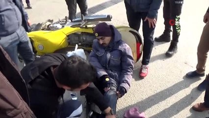 PTT çalışanı ölümden döndü..İlk müdahaleyi yoldan geçen sağlık çalışanı yaptı