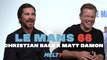 Christian Bale et Matt Damon (Le Mans 66) - 