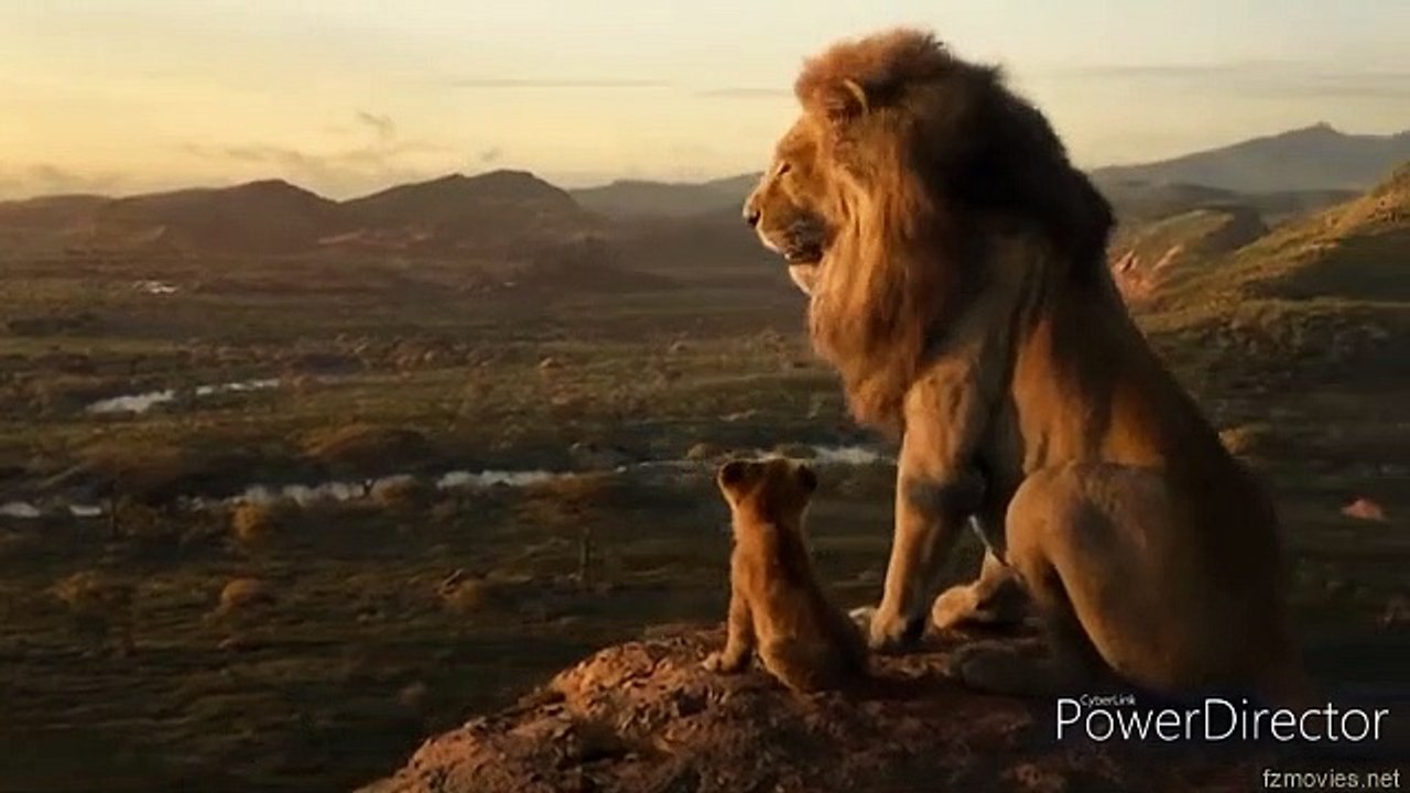 Lion King Mufasa and Simba talk in morning video Dailymotion