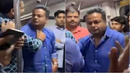 Deepak Kalal slapped yet again by woman in Delhi metro