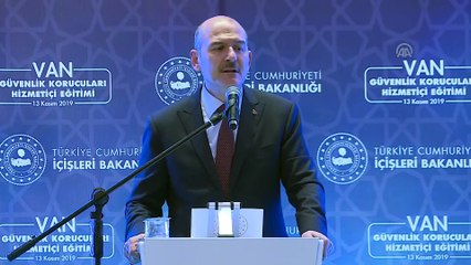 Soylu: 'Bugün bu eğitimi sağlamamızın sebebi biraz daha kaynaşmak' - VAN