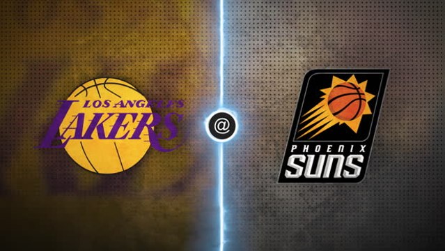 LA Lakers 123-115 Phoenix Suns