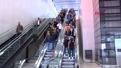 Spor izlanda milli takımı, istanbul'a geldi