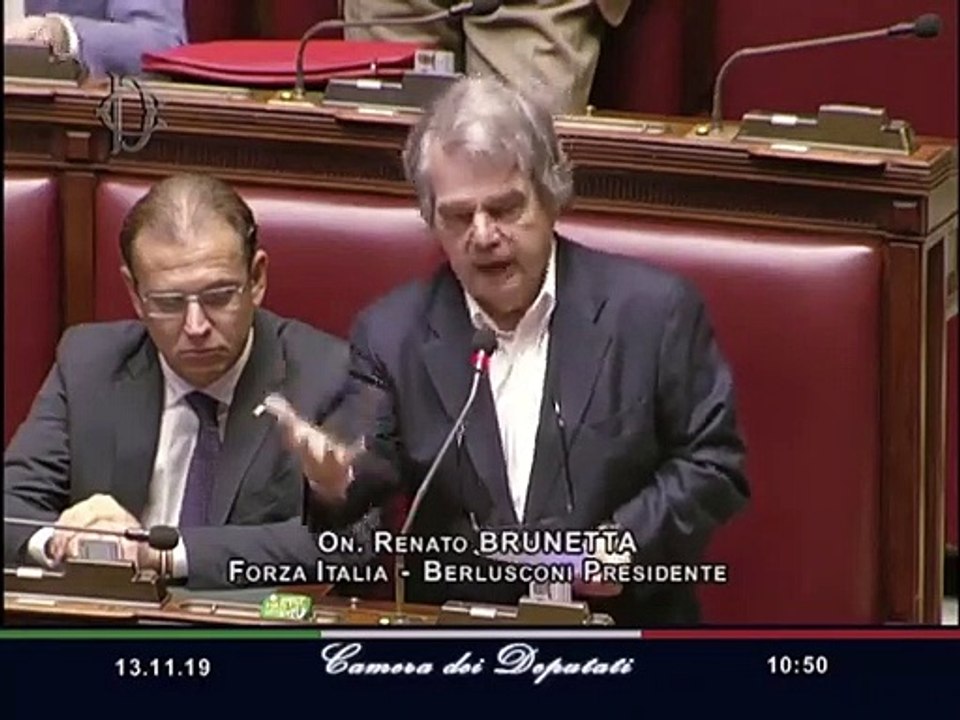 Brunetta - Un pensiero a #Venezia, un pensiero ai miei veneziani. (13.11.19)