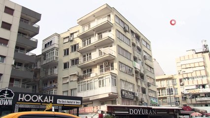 İzmir’deki yıkılma riski taşıyan binalar tahliye ediliyor