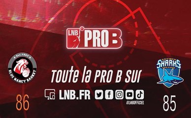 Leaders Cup PRO B : Nancy vs Antibes (1/2 finale aller)