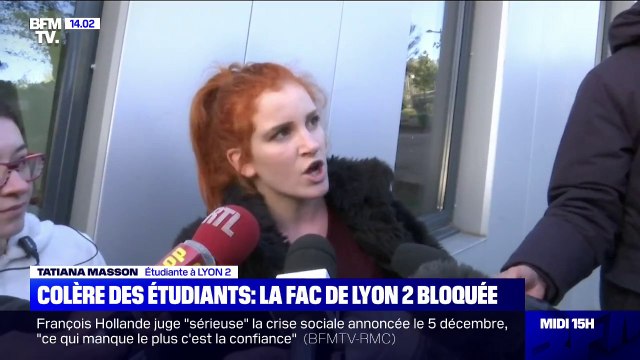 Je veux juste étudier dans des conditions favorables. La colère d'une étudiante de Lyon 2