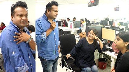 Deepak Kalal  ने किया FilmiBeat के ऑफिस में Flirt | Exclusive | FilmiBeat