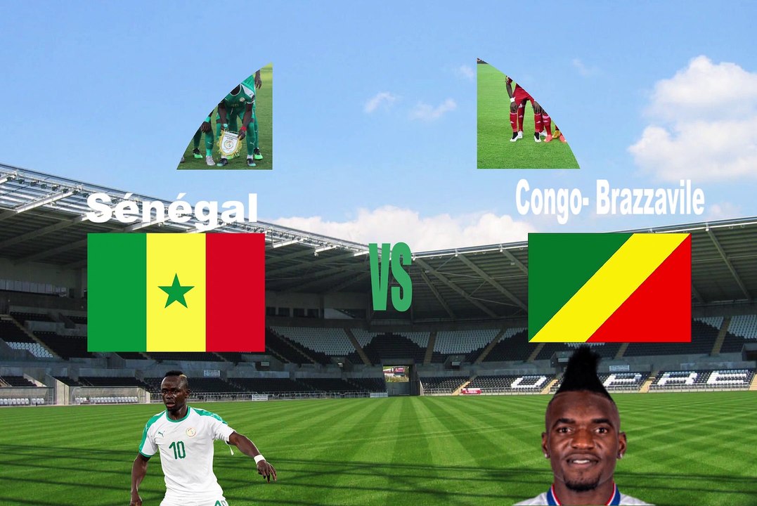 Eliminatoire CAN 2021 : Sénégal vs Congo Brazza...