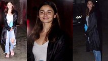 Alia Bhatt poses for media very sweetly;Watch video | FilmiBeat