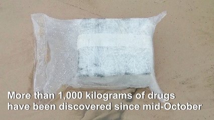 High tide: French police warn cocaine fortune hunters off beaches