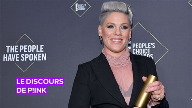 P!nk rends hommage à sa famille lors d'un discours engagé