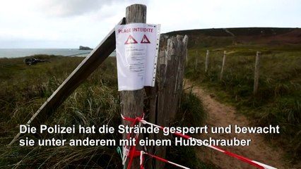 Kokain angespült: Strände in Frankreich gesperrt