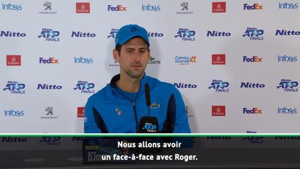 Masters - Djokovic sur Federer : "La finale de Wimbledon n'a plus d'importance"