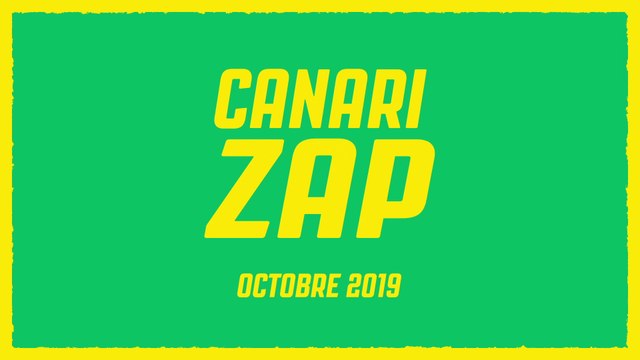 Le Canari Zap du mois d'octobre