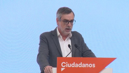 Villegas rechaza Gobierno PSOE-Podemos e insta a Sánchez a pactar con PP y Cs