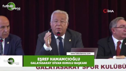 Eşref Hamamcıoğlu: "Ben başkanlığa aday değilim"