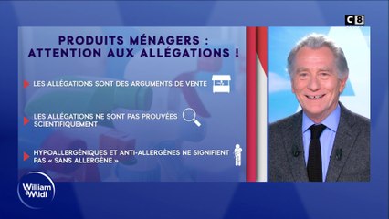 Produits ménagers : attention aux allégation !