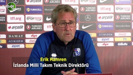 Hamren: "Türkiye çok iyi işler yaptı ama kazanmak zorundayız"