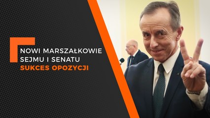 Flesz - nowi marszałkowie Sejmu i Senatu, sukces opozycji