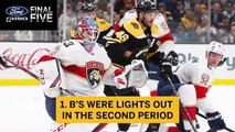 Ford Final Five Facts: Bruins Losing Streak Continues